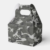 グレー カモフラージュ 迷彩 軍用デザイン フェイバーボックス (正面サイド)