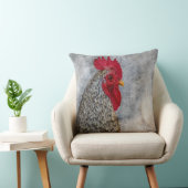 グレー・カントリー・オンドリ クッション (椅子)