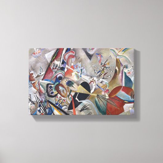 グレー キャンバスプリント (正面)