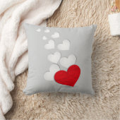 グレー クッション (ブランケット)