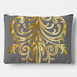 グレー、クリスマスプレゼント機関®大 アクセサリーポーチ