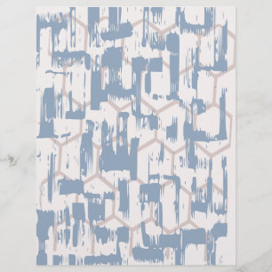 グレー & クリーム アブストラクト スクラップブック ペーパー