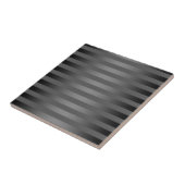 グレー、グラデストライプのーション、グレーストライプのシンプル タイル (側面)