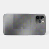 グレー グリッチ アート マイクロ ドット ヴァポールウェーブ 美意識 Case-Mate iPhoneケース (裏面(横))
