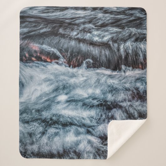 グレー シェルパブランケット (正面)