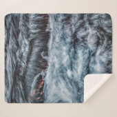 グレー シェルパブランケット (正面(横))