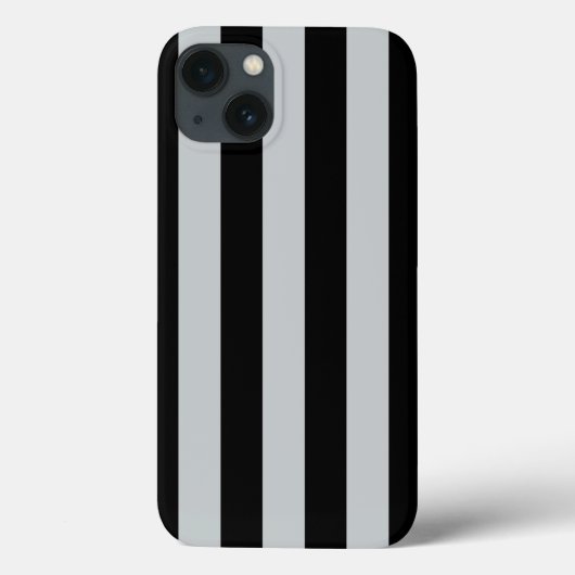 グレー ストライプをカスタマイズして色を変更 Case-Mate iPhoneケース (裏面)