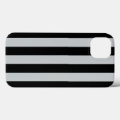 グレー ストライプをカスタマイズして色を変更 Case-Mate iPhoneケース (裏面 (横))