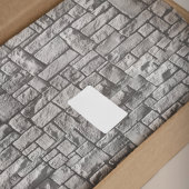 グレー ストーン ブリック ウォール テクスチャ 薄葉紙