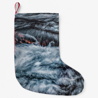 グレー スモールクリスマスストッキング