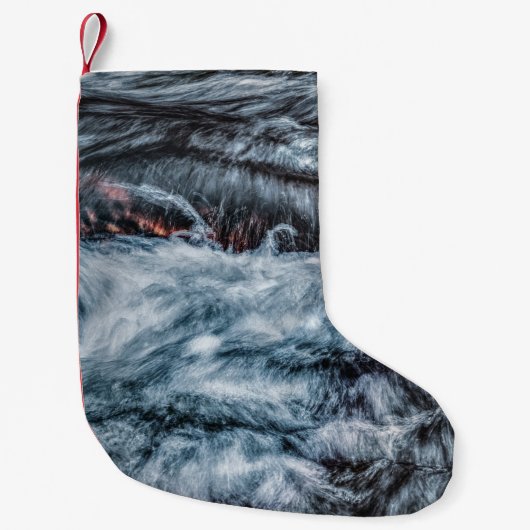 グレー スモールクリスマスストッキング (正面)