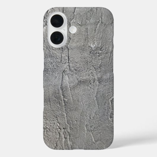 グレー スレート 岩のテクスチャ Case-Mate iPhoneケース (裏面)