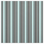 グレー、ターコイズ、および黒の線 ファブリック (見本)