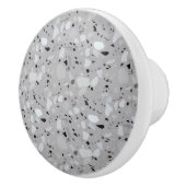 グレー テラッツォ パターン セラミックノブ (右)