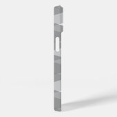 グレー トライアングル パターン Case-Mate iPhoneケース (裏面 / 右)