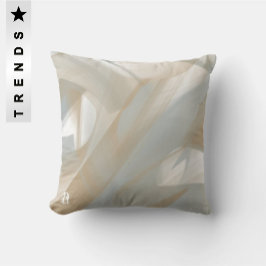 グレー/ピロー抽象芸術インテリアトレンドサンディトルネード クッション