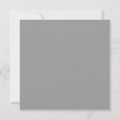 グレー/ピーチファンシーアールデコ保存日付招待状 セーブザデート (裏面)