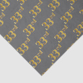 グレー、フェイク金ゴールド33番目(33番目)のイベント 薄葉紙 (詳細)