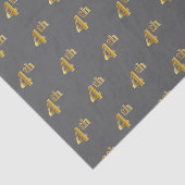 グレー、フェイク金ゴールド4番目（4番目）のイベントティッシュペーパー 薄葉紙 (詳細)