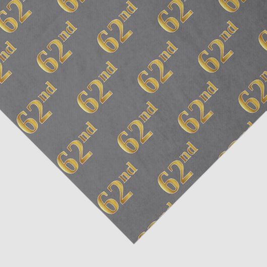 グレー、フェイク金ゴールド62番目(62番目)のイベント 薄葉紙 (詳細)
