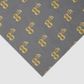 グレー、フェイク金ゴールド8位(8位)イベントティッシュペーパー 薄葉紙 (詳細)