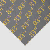 グレー、フェイク金ゴールド83番目(83番目)のイベント 薄葉紙 (詳細)