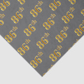 グレー、フェイク金ゴールド86位(八十六位)イベント 薄葉紙 (詳細)