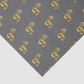 グレー、フェイク金ゴールド9位(9位)イベントティッシュペーパー 薄葉紙 (詳細)