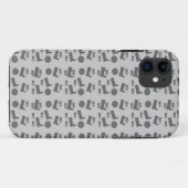 グレー ブーツ Case-Mate iPhoneケース (裏面(横))