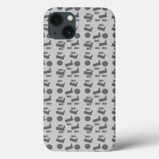 グレー ブーツ iPhone 13ケース