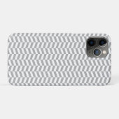 グレー ヘリンボーン Case-Mate iPhoneケース (裏面(横))
