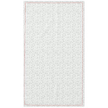 グレー/ホワイトナチュラルクリスマス&(鳥)ショウジョウコウカンチョウレッド縁ど