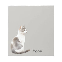 グレー ホワイト 猫