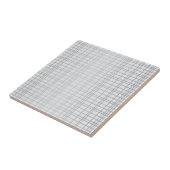 グレー、モダンシンプル、クールトレンディーのグリッド線 タイル (側面)