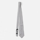 グレー・ヨーマン何を望むマグショット漫画 ネクタイ (裏面)