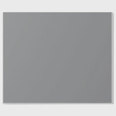 グレー ラッピングペーパー (フラット)