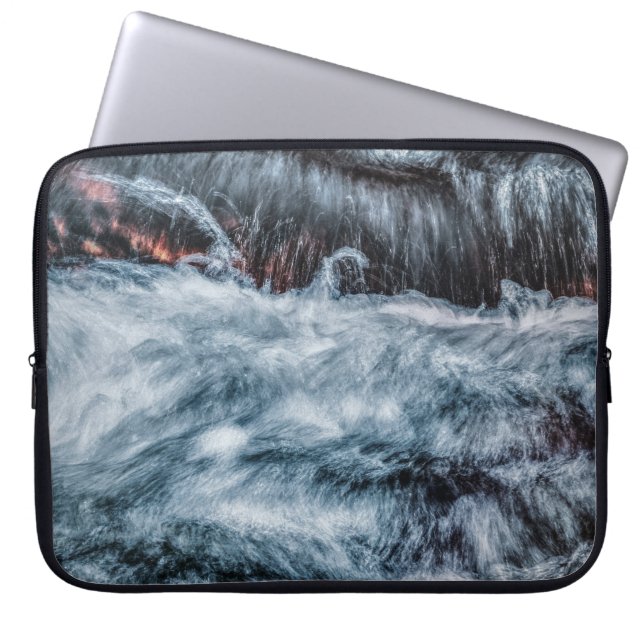 グレー ラップトップスリーブ (正面)