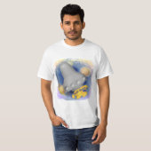 グレー ロケット Tシャツ (正面フル)