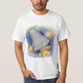 グレー ロケット Tシャツ (正面)