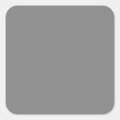 グレー（大） スクエアシール (正面)