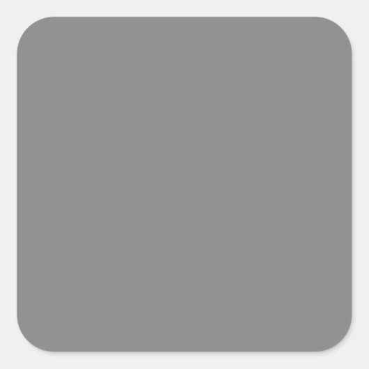 グレー（大） スクエアシール (正面)