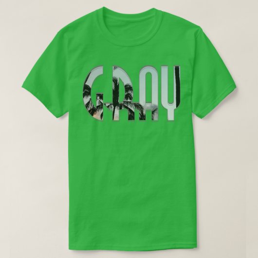 グレー Tシャツ (デザイン正面)