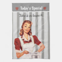 グレー Today's Special ディッシュタオル