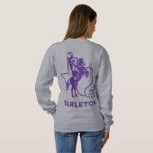 グレーTarleton Sweatshirt スウェットシャツ (裏面フル)