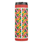 グレ最高のナディアンパパグレナダ国旗のドリンクカスタマイズズ タンブラー (裏面)