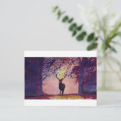 グレ来ーズIIの鹿 ポストカード (スタンド正面)