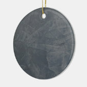 グレ無地のー セラミックオーナメント (左)