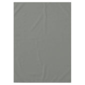 グレ無地のー テーブルクロス (正面)