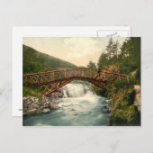 グレ素朴ナリフの橋。アイルランド，アントリム ポストカード (正面/裏面)
