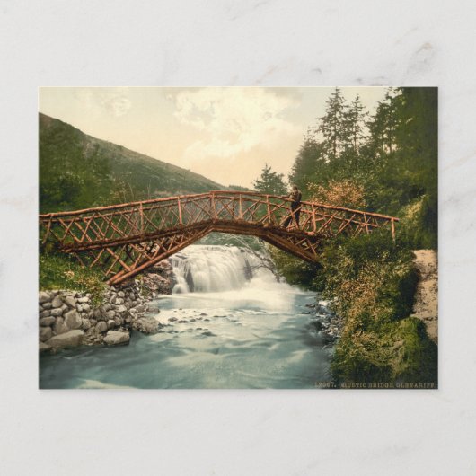 グレ素朴ナリフの橋。アイルランド，アントリム ポストカード (正面)